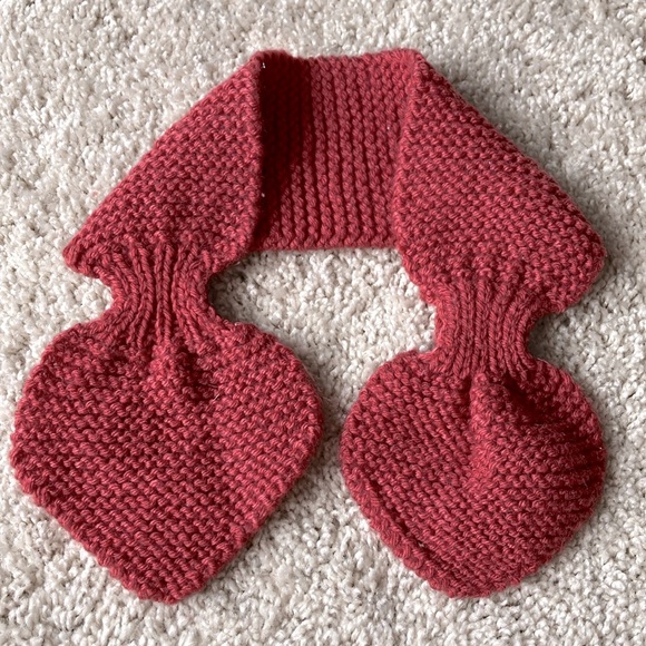 Knitted Fru Fru Scarf - Picture 3 of 5